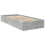 VidaXL vidaXL Bed Frame Bed Concrete Grey 75x190 cm Small Single Engineered Wood 6