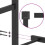 VidaXL vidaXL Metal Bed Frame with Headboard Bed Base Bedstead Black 90x190 cm Single 9