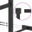 VidaXL vidaXL Metal Bed Frame with Headboard Bed Base Black 120x190 cm Small Double 9