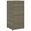 VidaXL vidaXL Gartenschrank Grau 55x55x111 cm Poly Rattan 9
