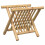 VidaXL vidaXL Magazine Rack File Holder Book Storage Rack CD Mail Organiser Bamboo 1