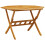 VidaXL vidaXL Folding Garden Table Outdoor Table Patio Dining Table Solid Wood Acacia 2