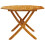 VidaXL vidaXL Folding Garden Table Outdoor Table Patio Dining Table Solid Wood Acacia 5