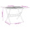 VidaXL vidaXL Folding Garden Table Outdoor Table Patio Dining Table Solid Wood Acacia 11