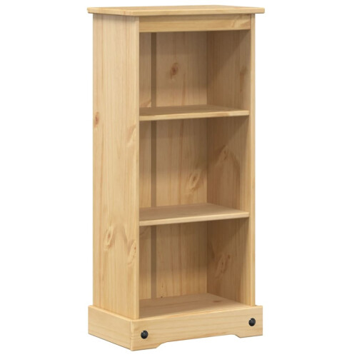 VidaXL vidaXL Bookcase Display Bookshelf Storage Cabinet Book Rack Solid Wood Pine
