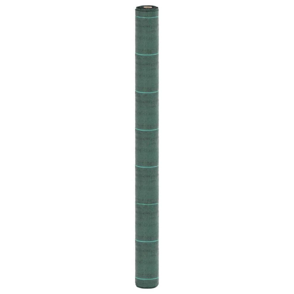 vidaXL Weed Membrane Weed Barrier Fabric Weed Control Cover Green 1.5x100 m PP