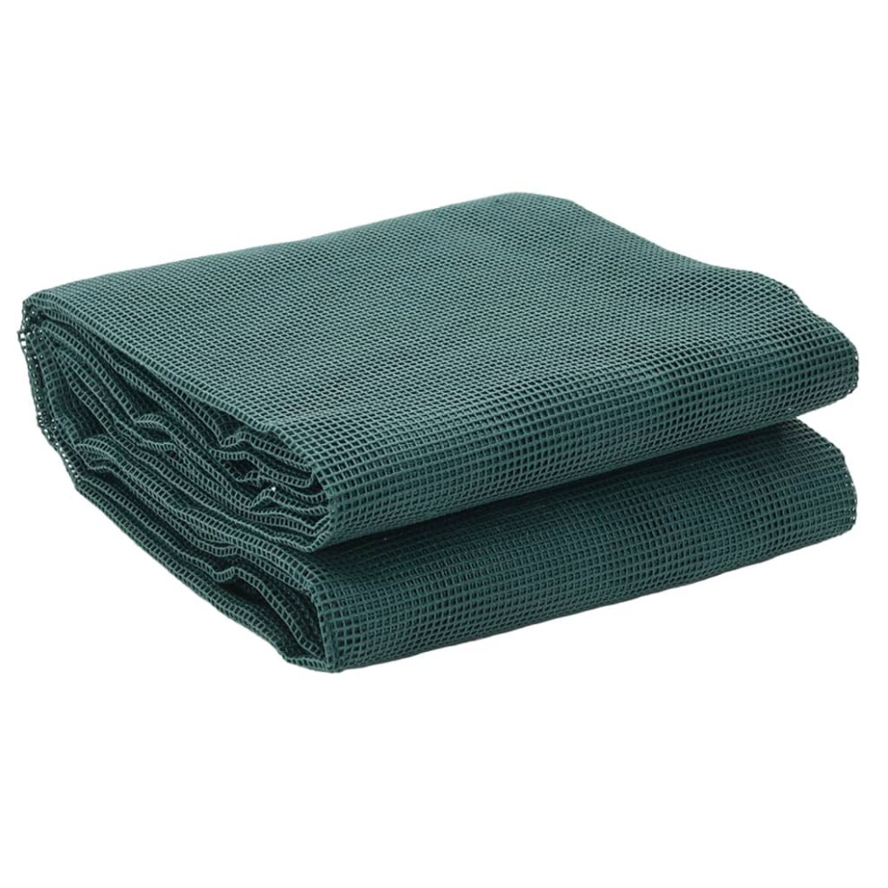 Vidaxl Camping Floor Mat Picnic Ground Camping Mat Outdoor Rug Green 3X3 M