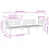 VidaXL vidaXL Garden Pallet Corner Sofas Patio Outdoor Sofa 2 pcs Solid Wood Acacia 5