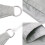 VidaXL vidaXL Sonnensegel Hellgrau 4x2,5 m 100% Polyester Oxford 6