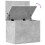 VidaXL vidaXL Storage Box Blanket Box Storage Chest Box Concrete Grey Engineered Wood 8