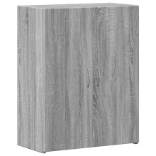vidaXL File Cabinet File Storage Filing Cabinet Grey Sonoma Engineered Wood