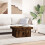 VidaXL vidaXL Coffee Table Hallway End Table Side Table Smoked Oak Engineered Wood 3