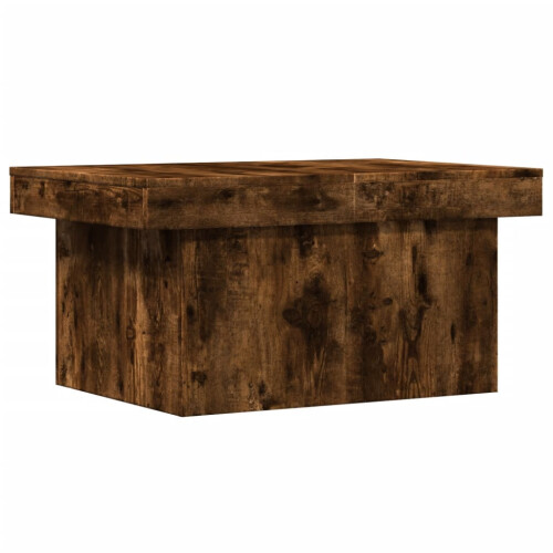VidaXL vidaXL Coffee Table Hallway End Table Side Table Smoked Oak Engineered Wood 1
