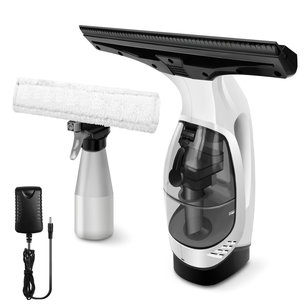 Rechargeable Window Vac, Cordless Window Vacuum Squeegee Cordless,Electric Cleaning Tool for Windows, Mirrors, Tiles, Glass