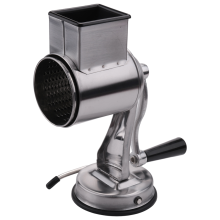 Stainless Steel Cheese Grater, Rotary Chopper, Shredder 5 Blades