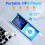 MP3 Player with Bluetooth 5.0, Music Player with 32GB TF Card,(Black) 4