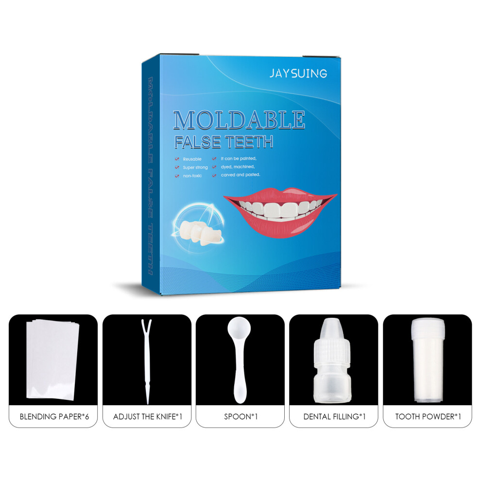 Bghone Shapeable Teether Set, Party Makeup, Temporary Filling Of Cavities, Gap Filling, Denture Modification