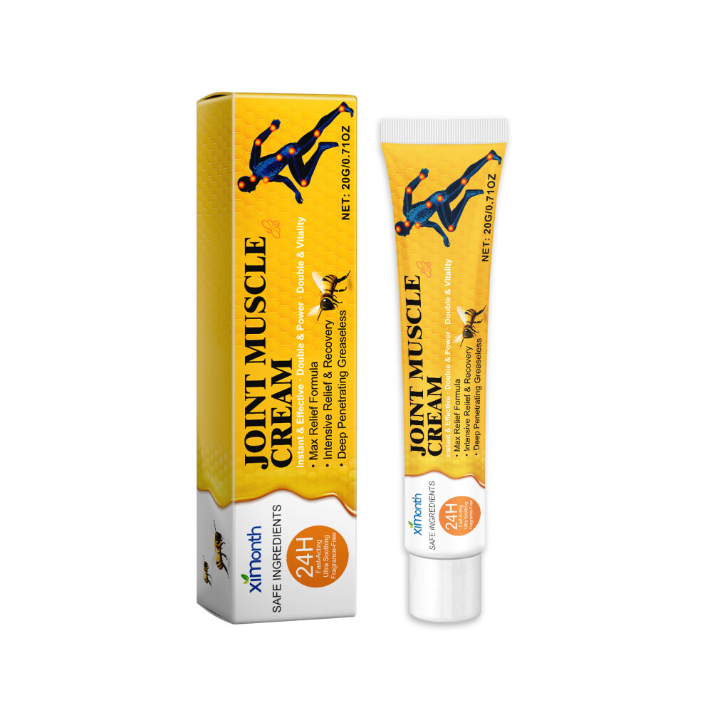 Skesrjtop Cream (20G) Bee Venom Muscle And Joint Relieves Muscle Soreness And Joint Pain Body Care And Repair