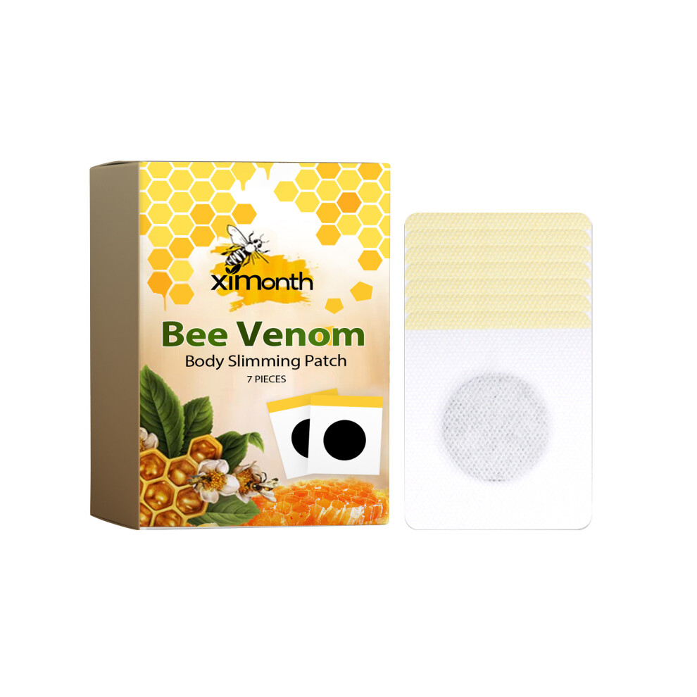 Skesrjtop (7Pcs) Bee Venom Lymphatic Body Sculpting Patch, Firming Body Skin, Arms, Belly, Slimming And Slimming
