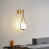 (Golden) 1pc E26 Lighting Mid Century Modern Wall Sconce, Globe Wall Mounted Light 1