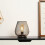 Cordless Table Lamp Metal Cage Lantern LED Night Light Battery Powered 4