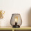 Cordless Table Lamp Metal Cage Lantern LED Night Light Battery Powered 5