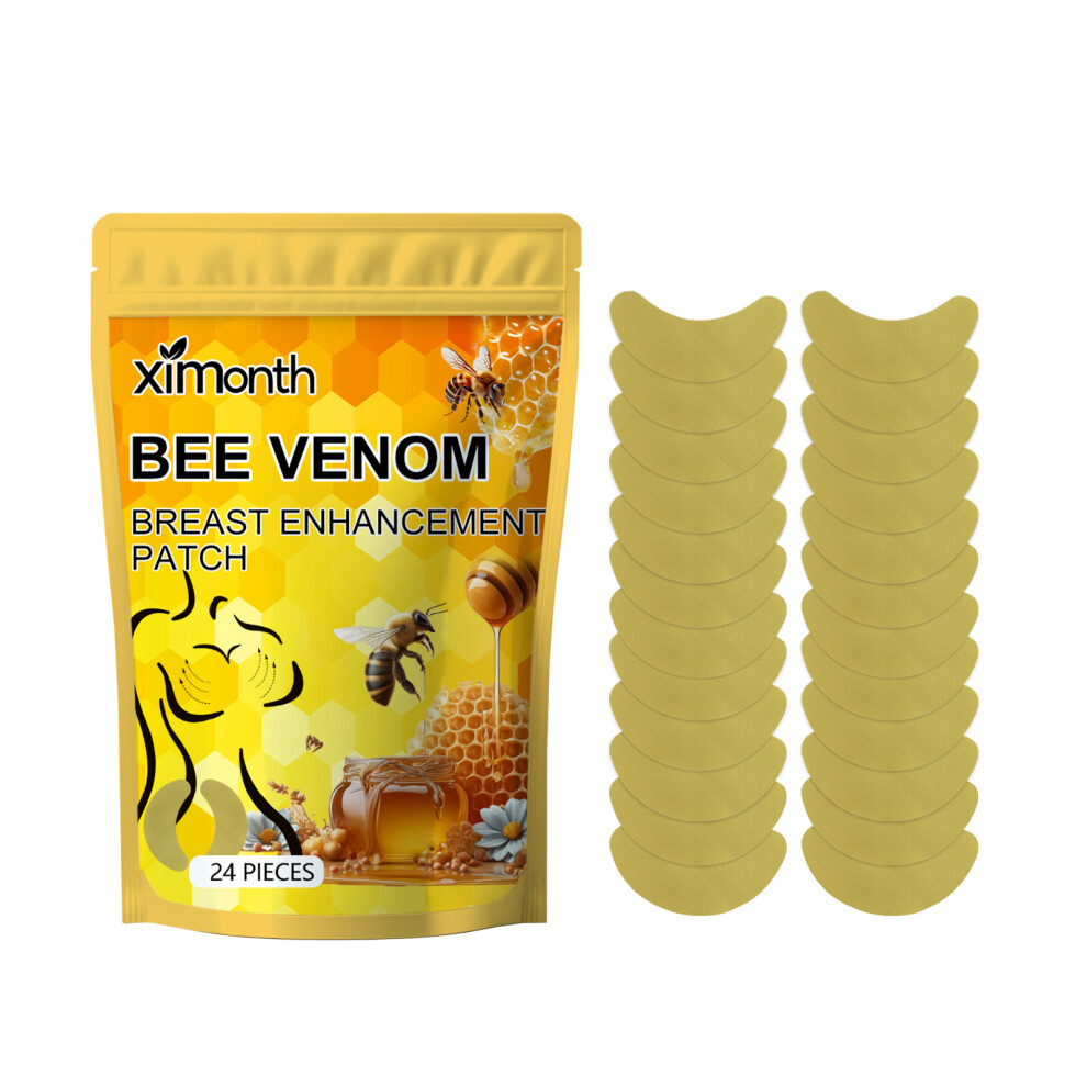 (24 PIECES) Bee Venom Breast Patch Enhance Breast Plumpness And Firm Skin Shaping Care Patch