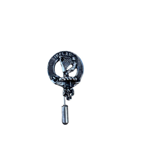 Ireland Clan Crest Pewter Cap Lapel Tie Pin