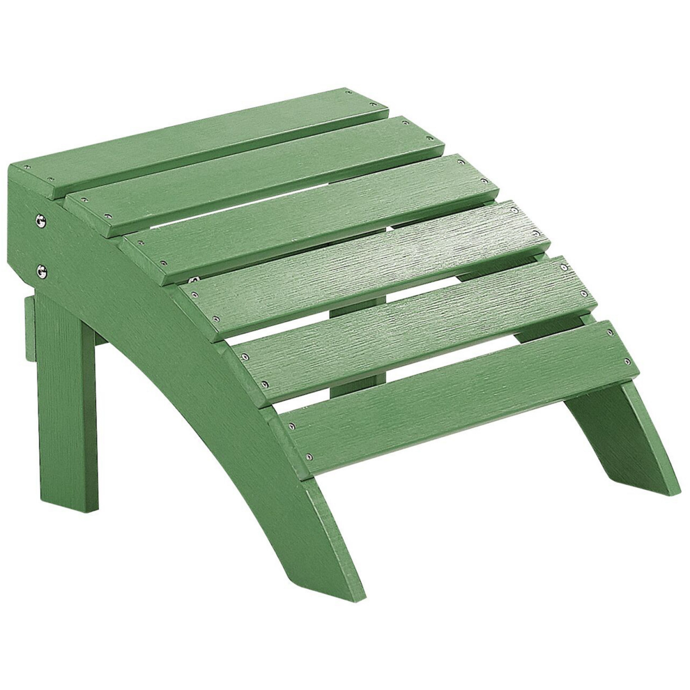 Garden Footstool ADIRONDACK Green