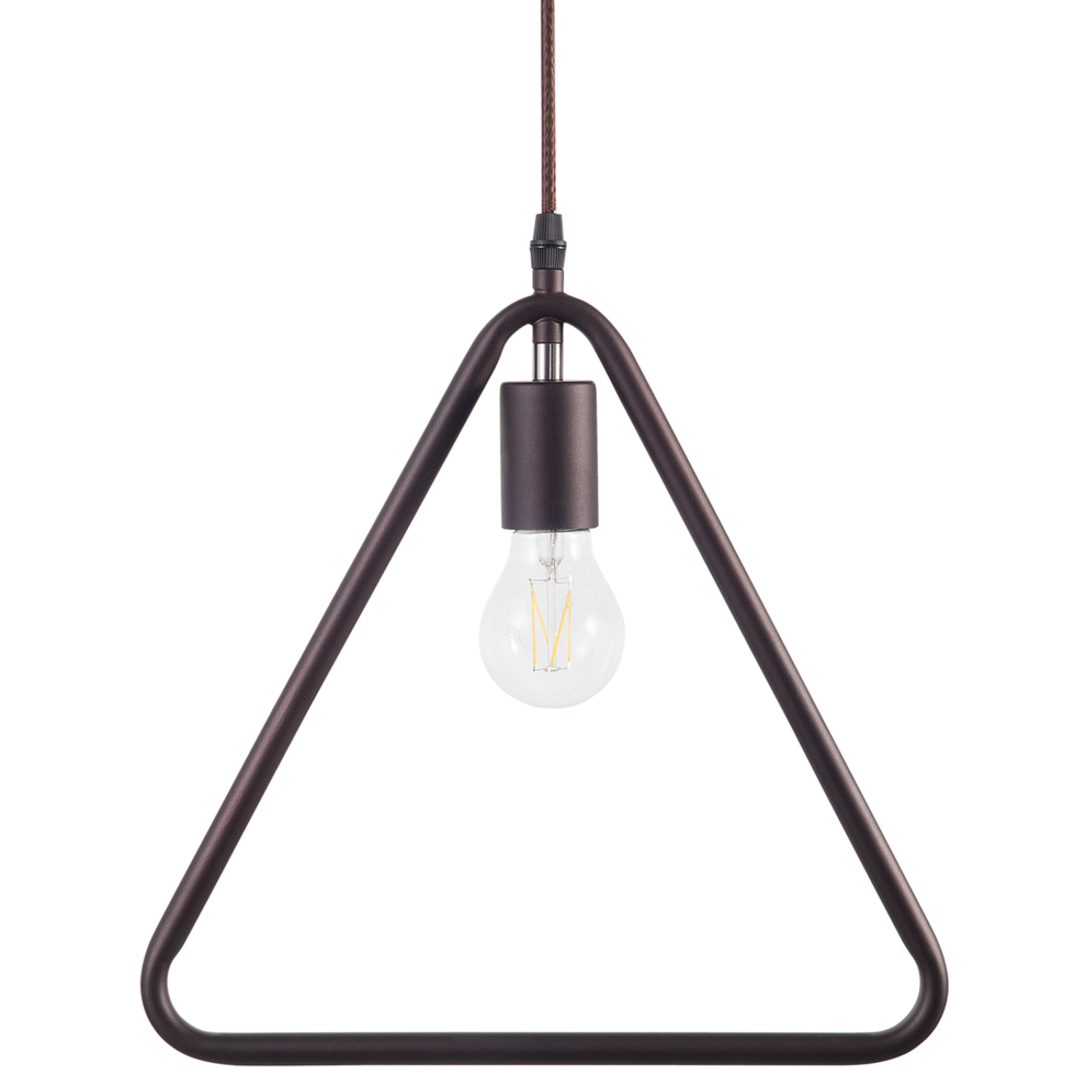 Pendant Lamp JURUENA Metal Dark Brown
