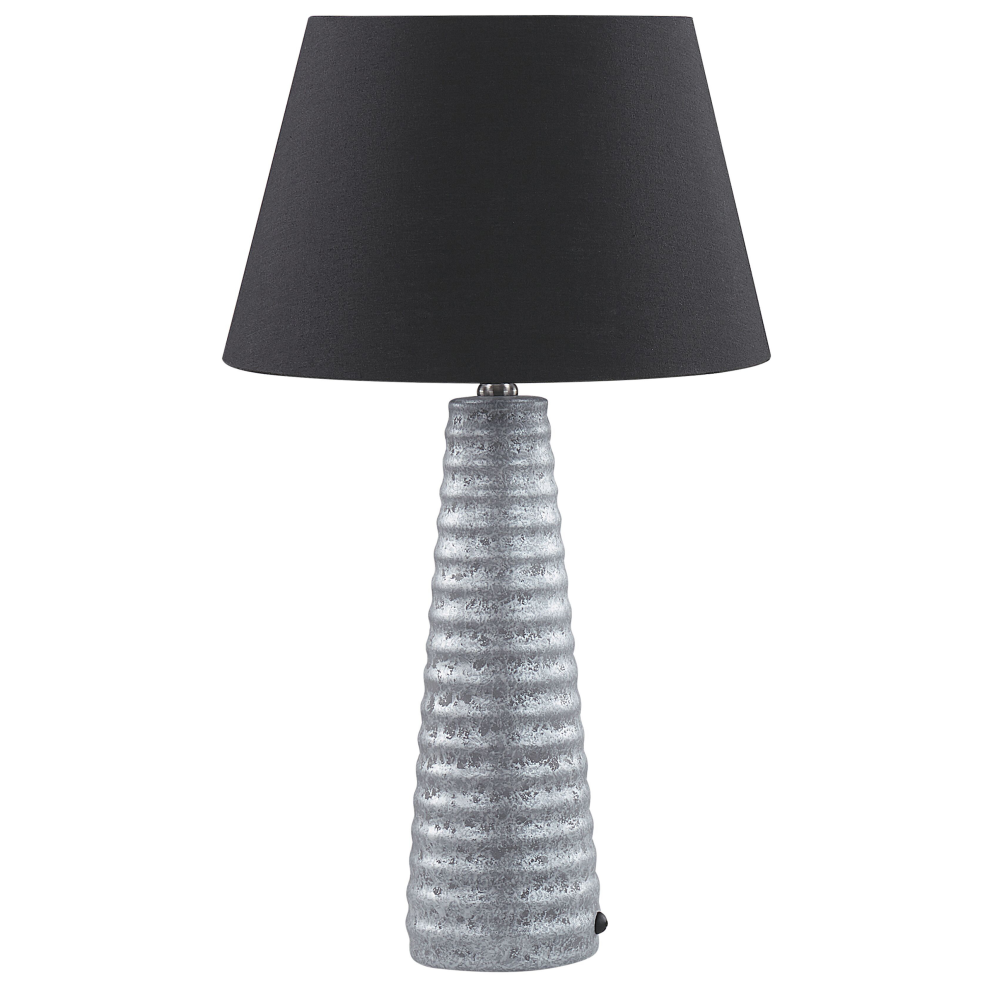 Table Lamp VILNIA Ceramic Silver