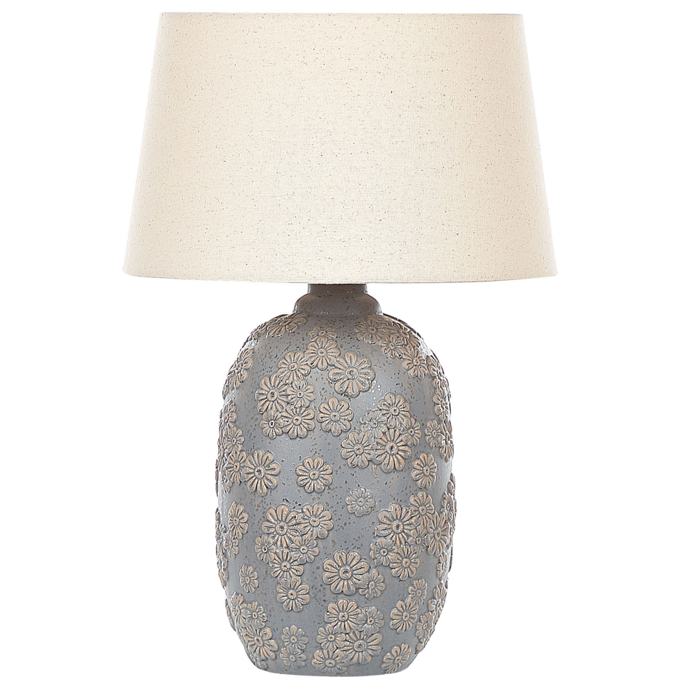 Table Lamp FERREY Ceramic Grey