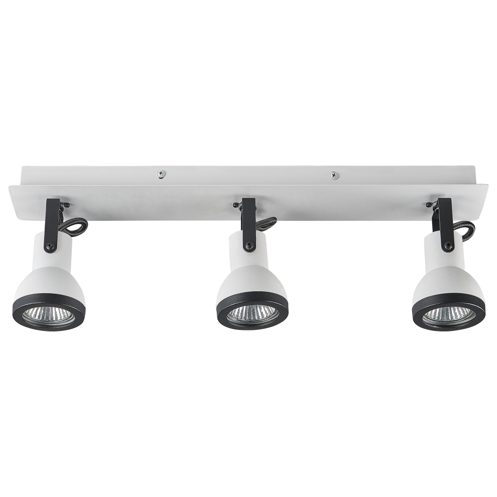 3 Light Spotlight BARO Adjustable Metal White