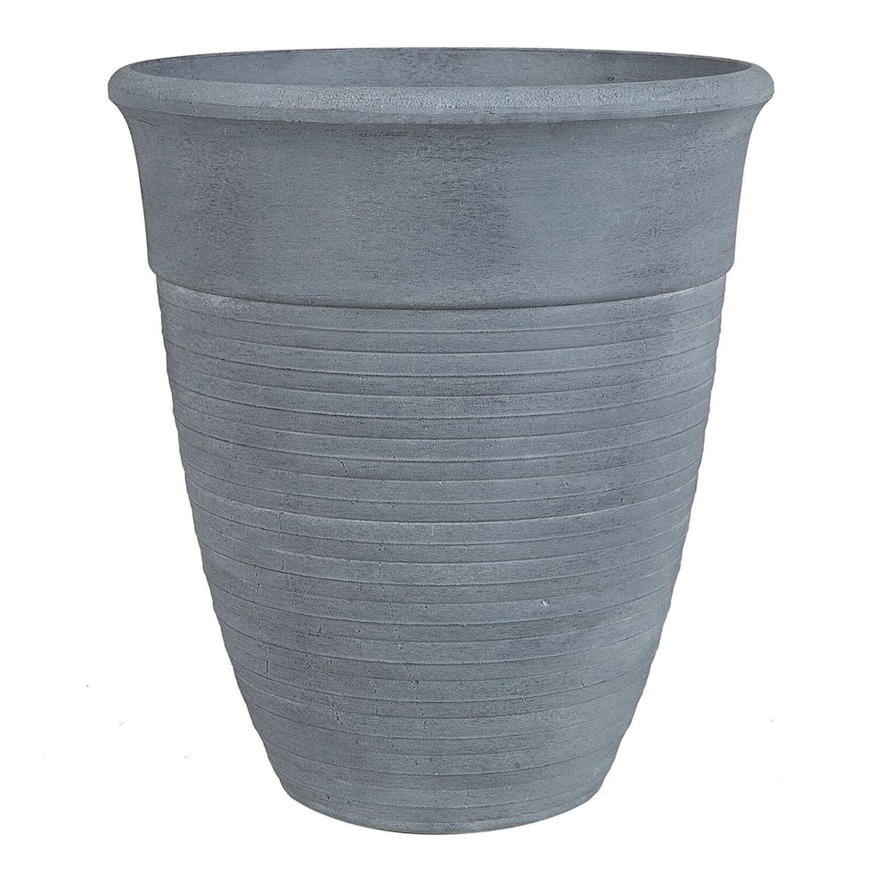 Plant Pot KATALIMA Stone 43 cm Grey