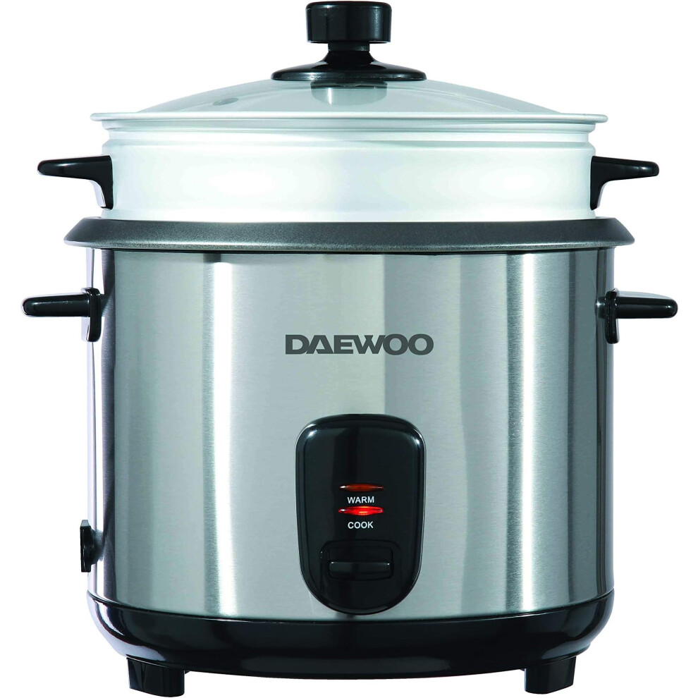 DAEWOO 1.8L RICE COOKER WITH STEAMER BASKET