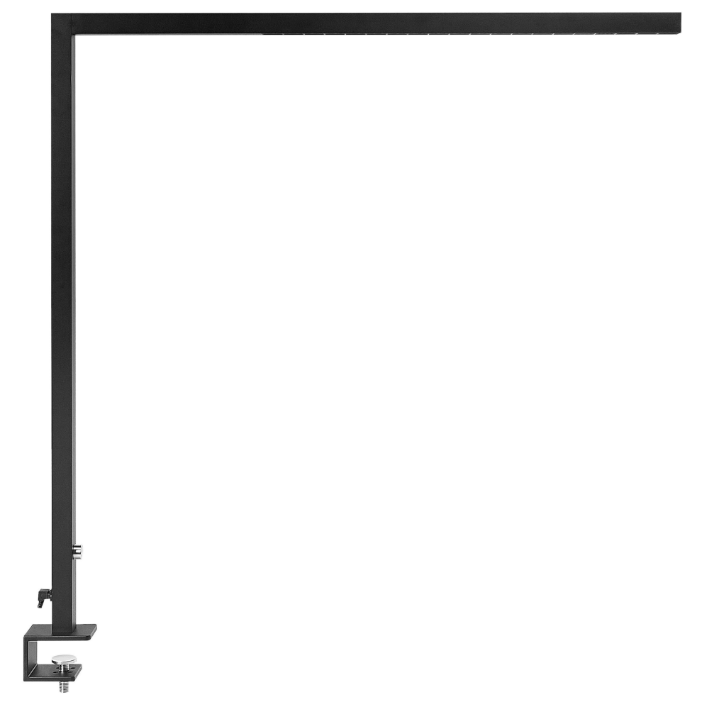 LED Clamp-On Desk Lamp VOLANS with Dimmer Metal Black