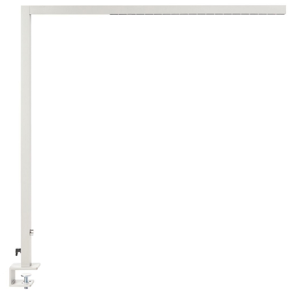 LED Clamp-On Desk Lamp VOLANS with Dimmer Metal Silver