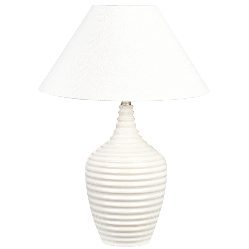 Table Lamp CELESTE Ceramic Beige