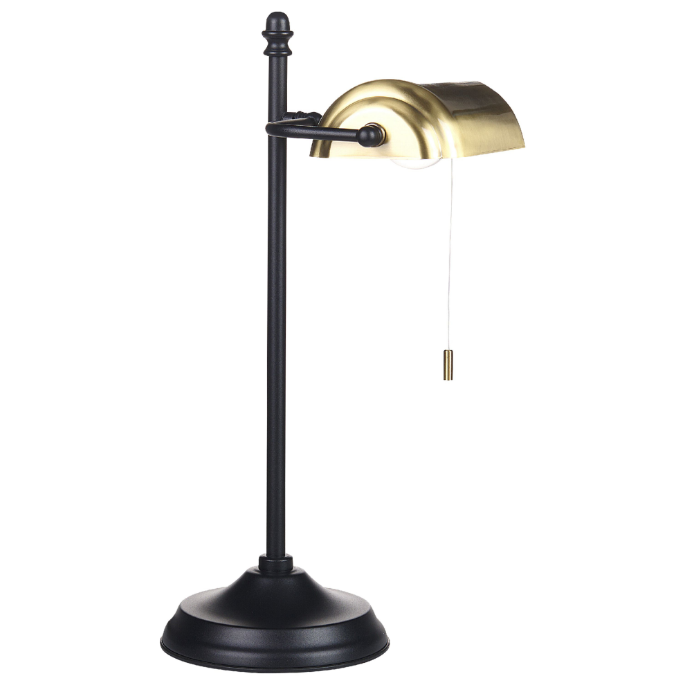 Desk Lamp MARAVAL Metal Black/ Gold