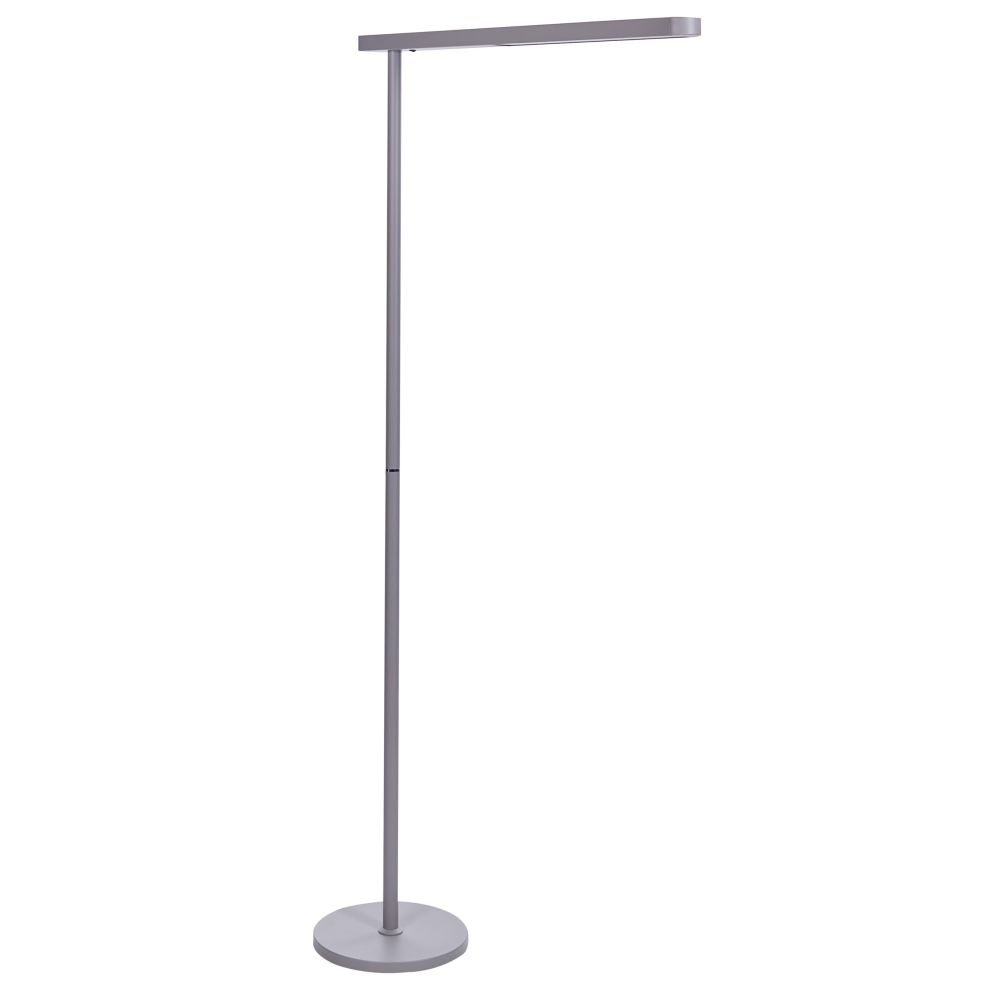 LED Floor Lamp PERSEUS Metal Silver