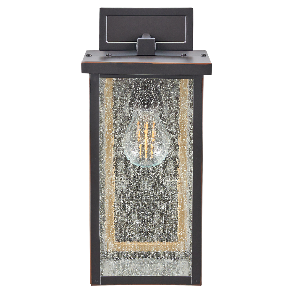 Outdoor Wall Light GALA with Motion Sensor Black