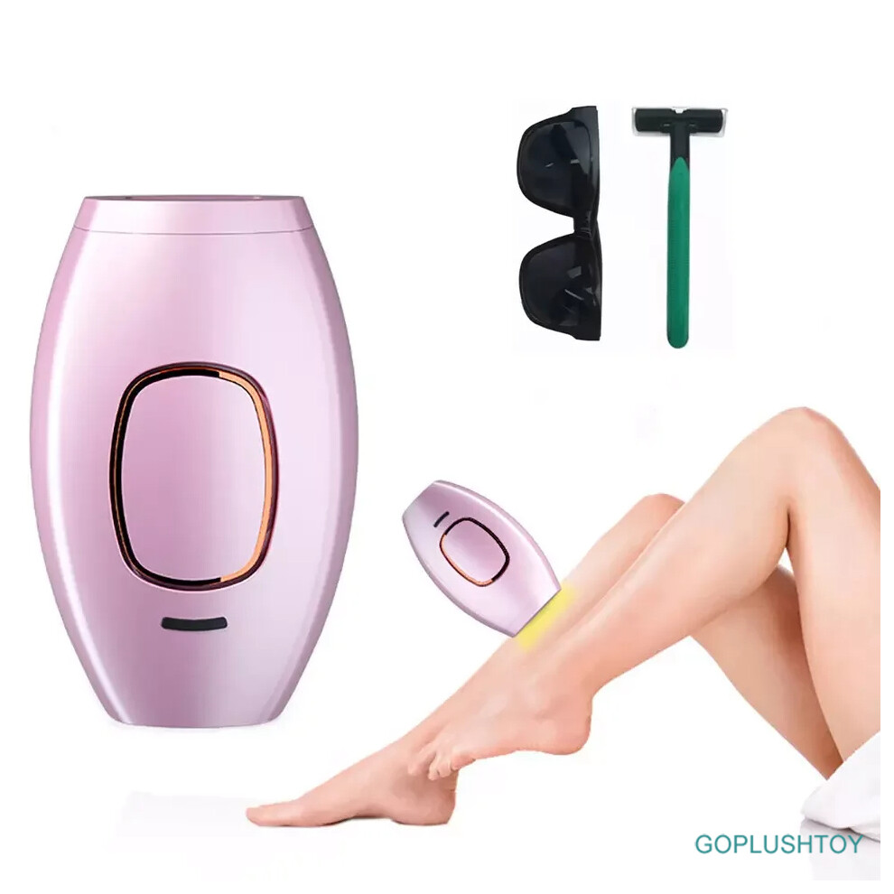 (Pink) IPL Hair Removers Hair Removal Device Face Legs