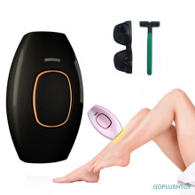 (Black) IPL Hair Removers Hair Removal Device Face Legs