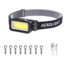 Headlamp Rechargeable, 1000 Lumen Super Bright Head Lamps Outdoor LED Rechargeable, IPX4 Waterproof Headlamp for Night Walking, Running(Black)