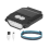 Solar Mountaineering Cap Clip Light - USB Rechargeable - Wave Sensor Headlamp - Built-in Magnetic(Black) 1