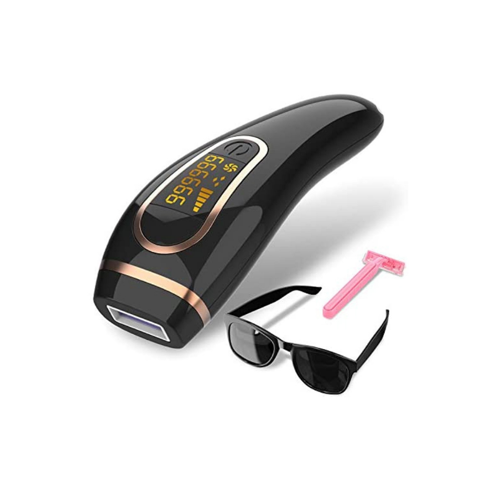 Chronus Ipl Hair Removal For Women And Men, Upgraded Flashes (Black)