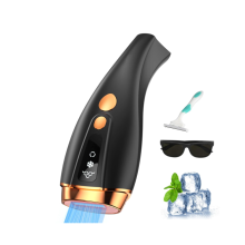 Dispositivo de Remoção de Pêlos a Laser Ipl para Mulheres e Homens Permanente com Resfriamento de Gelo Indolor Máquina Removedora de Pêlos com