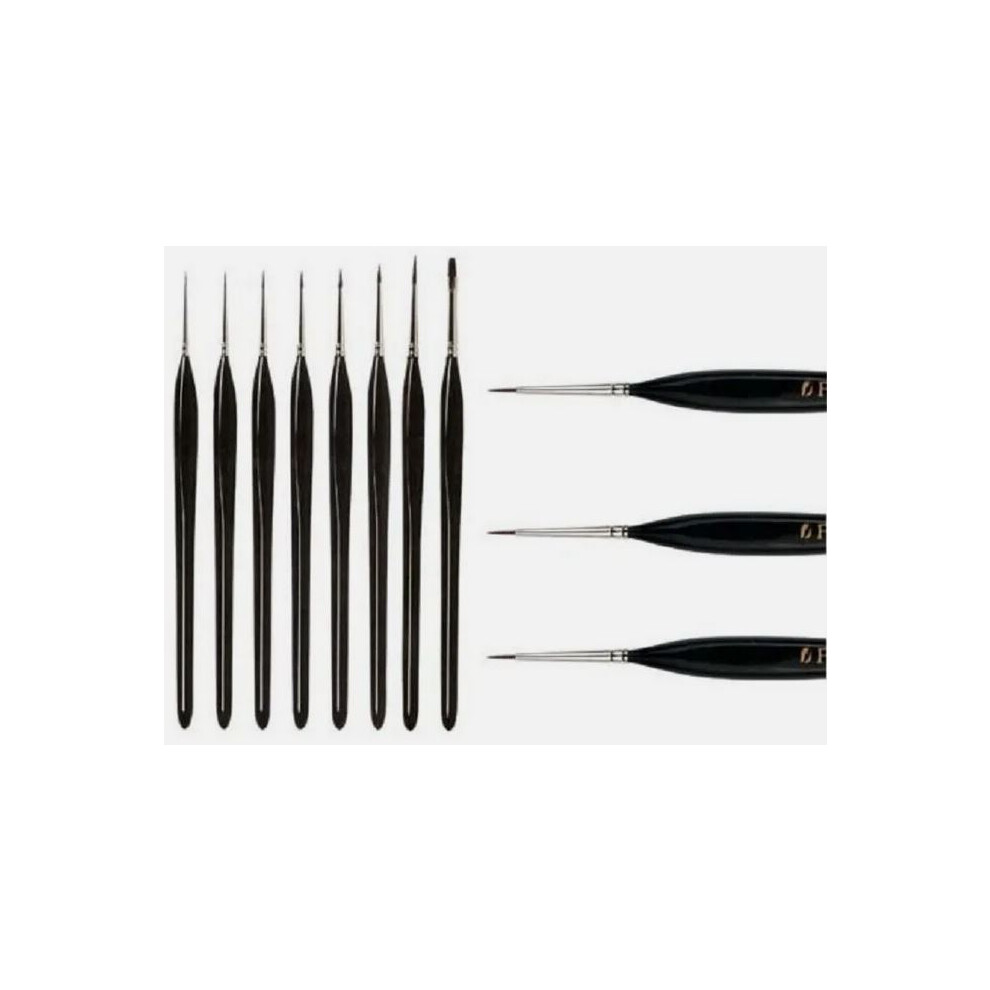 Pro Arte Extra Fine Detail Miniature Modelling Paint Brushes