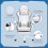 Vinsetto Vinsetto Racing Style Gaming Chair with Reclining Function Footrest, Grey 7