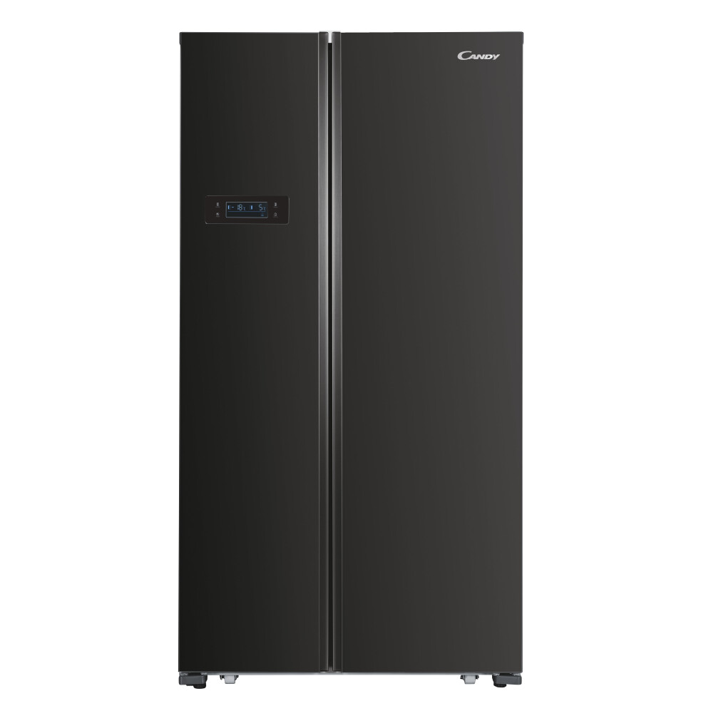 Candy CHSBSV5172EBKN Frost Free American Fridge Freezer – Black – E Rated